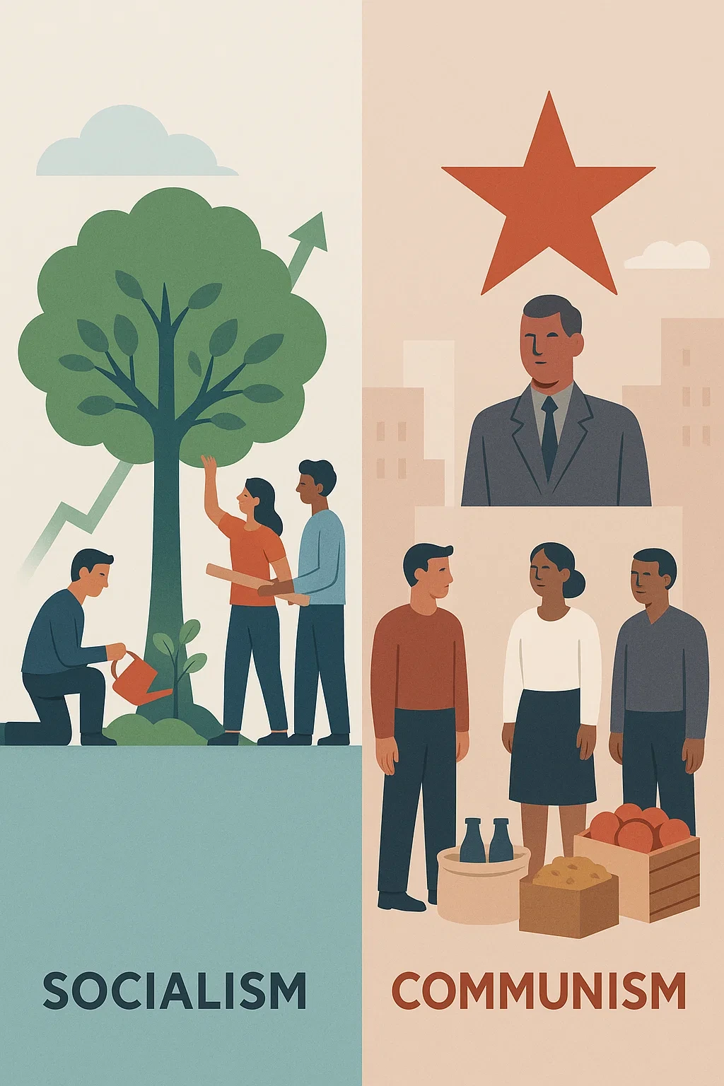 사회주의와 공산주의 차이