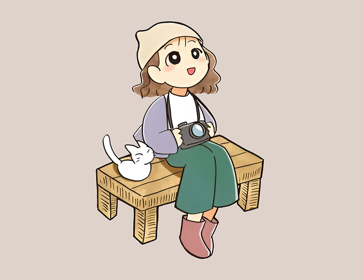 휴식을-취하는-여성