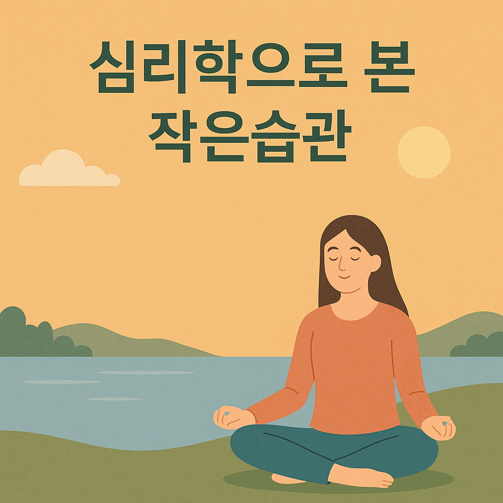 심리학과 명상의 평화로운 순간