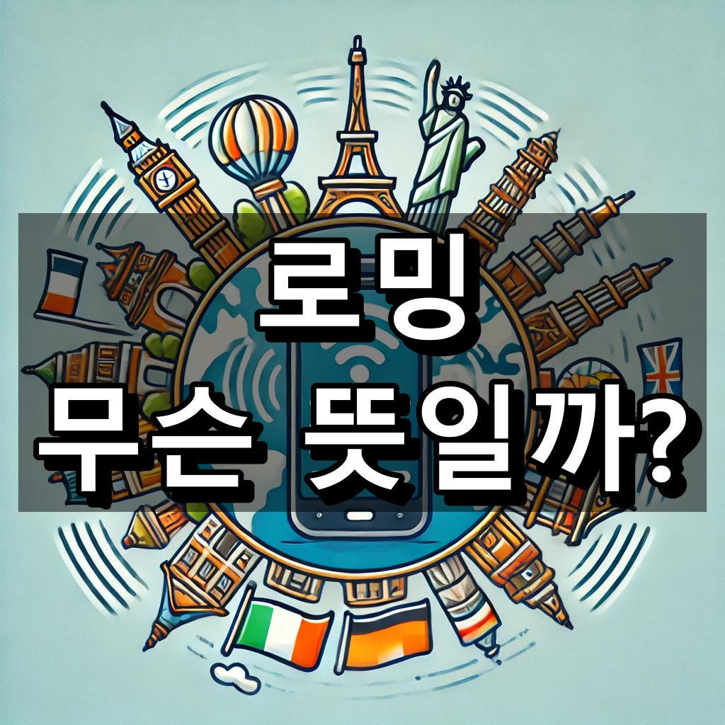 로밍 뜻 대표 이미지