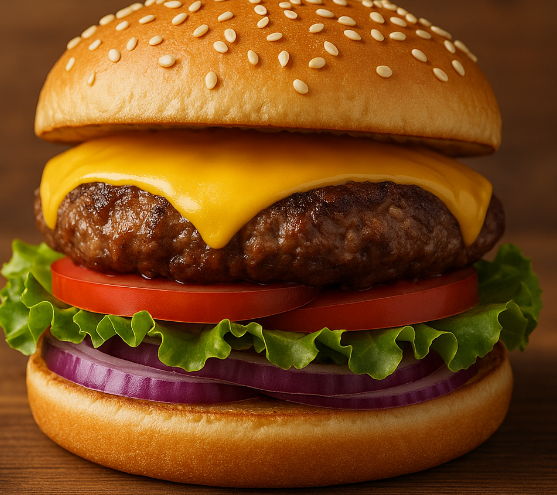 미국 전통 음식 햄버거 관련 사진