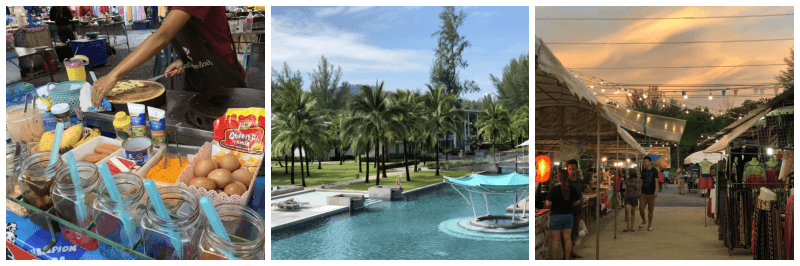 방니앙마켓, 카오락 리조트 사진