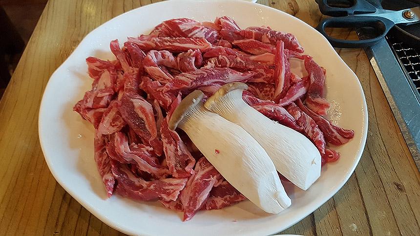 갈비살