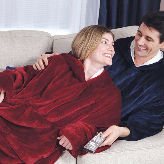 후드담요 입는담요 방콕담요