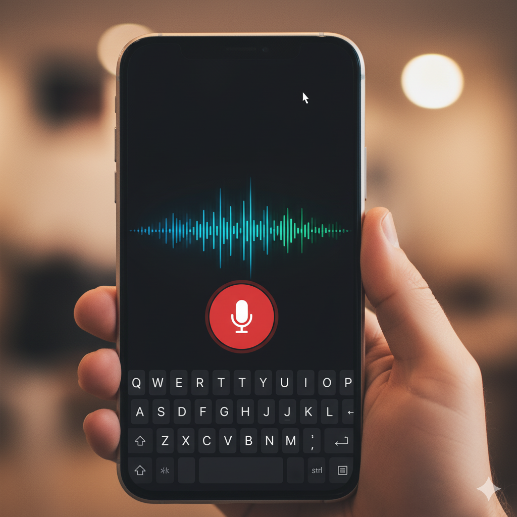 스마트폰 음성 인식 문자 보내기