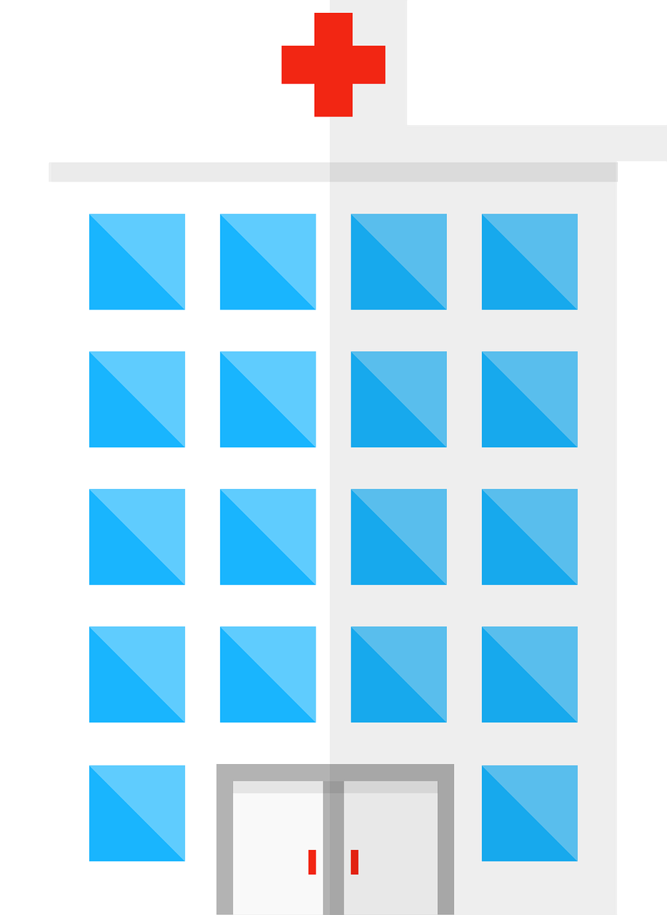 귀 치료를 위해 이비인후과를 방문하는 모습