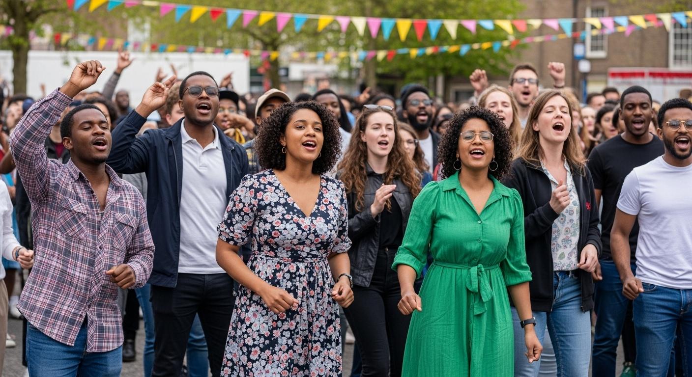 광복절 행사 노래