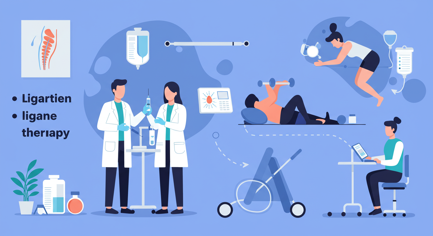 인대 염증, 주사 치료, 회복 방법