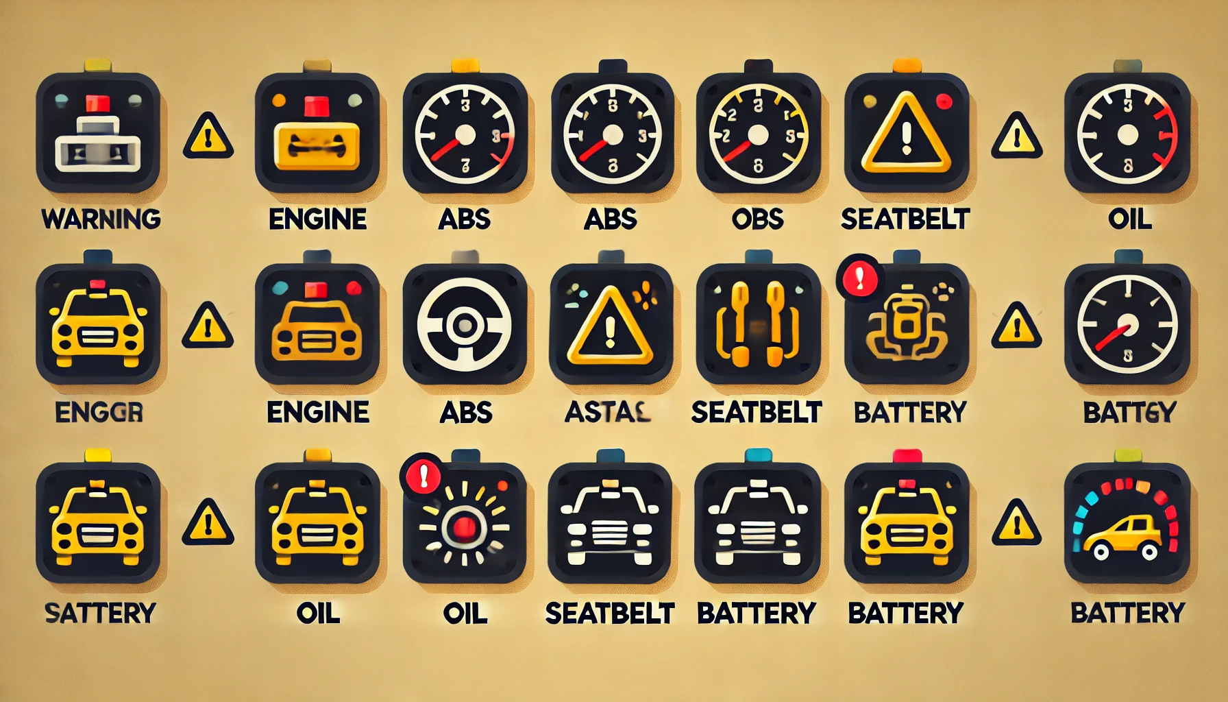 자동차 계기판 경고등 종류 🚗 꼭 알아야 할 차량 신호들
