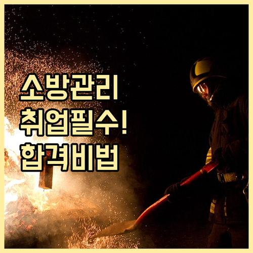 성공적인 소방안전관리자 취업을 위한 ..