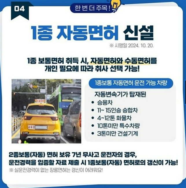 2025년 바뀌는 도로교통법 주요 변경 사항