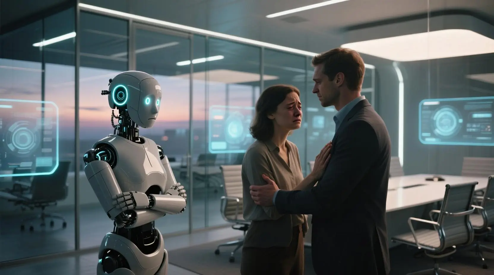 <img src="empathy_driven_business_future.webp" alt="공감 능력과 감정 기술이 기업 경쟁력의 핵심으로 부상하는 미래를 표현한 이미지">