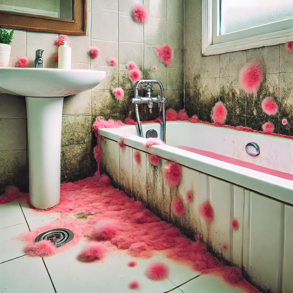 화장실 분홍색 물때 &amp;#39;세라티아 마르세센스&rsquo;라 박테리아