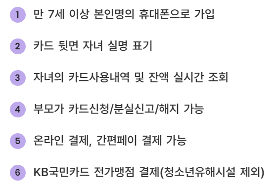 퍼핀카드(초등학생 체크카드)