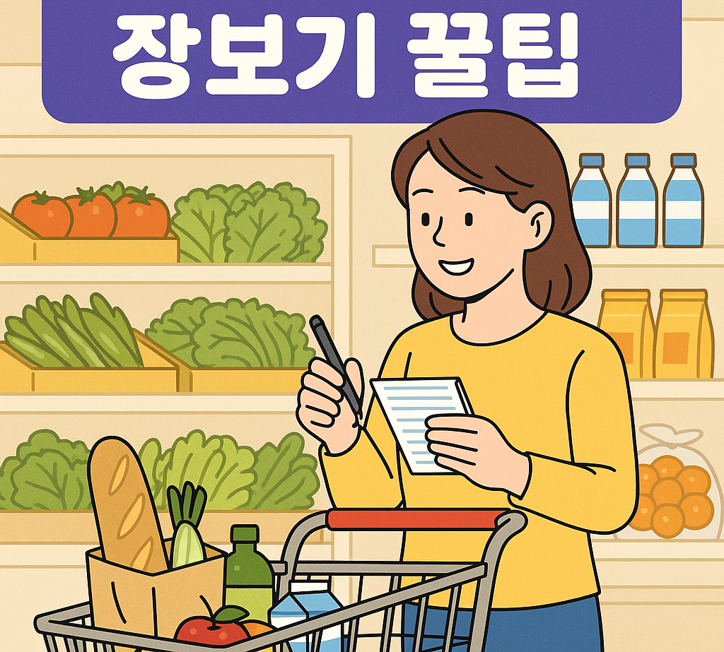 식비 줄이는 장보기 꿀팁