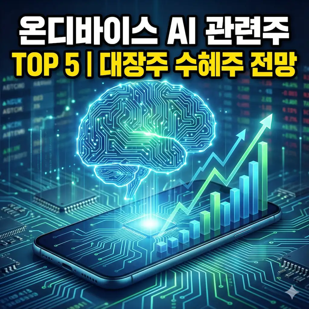 온디바이스 AI 관련주 TOP 5 ❘ 대장주 수혜주 전망