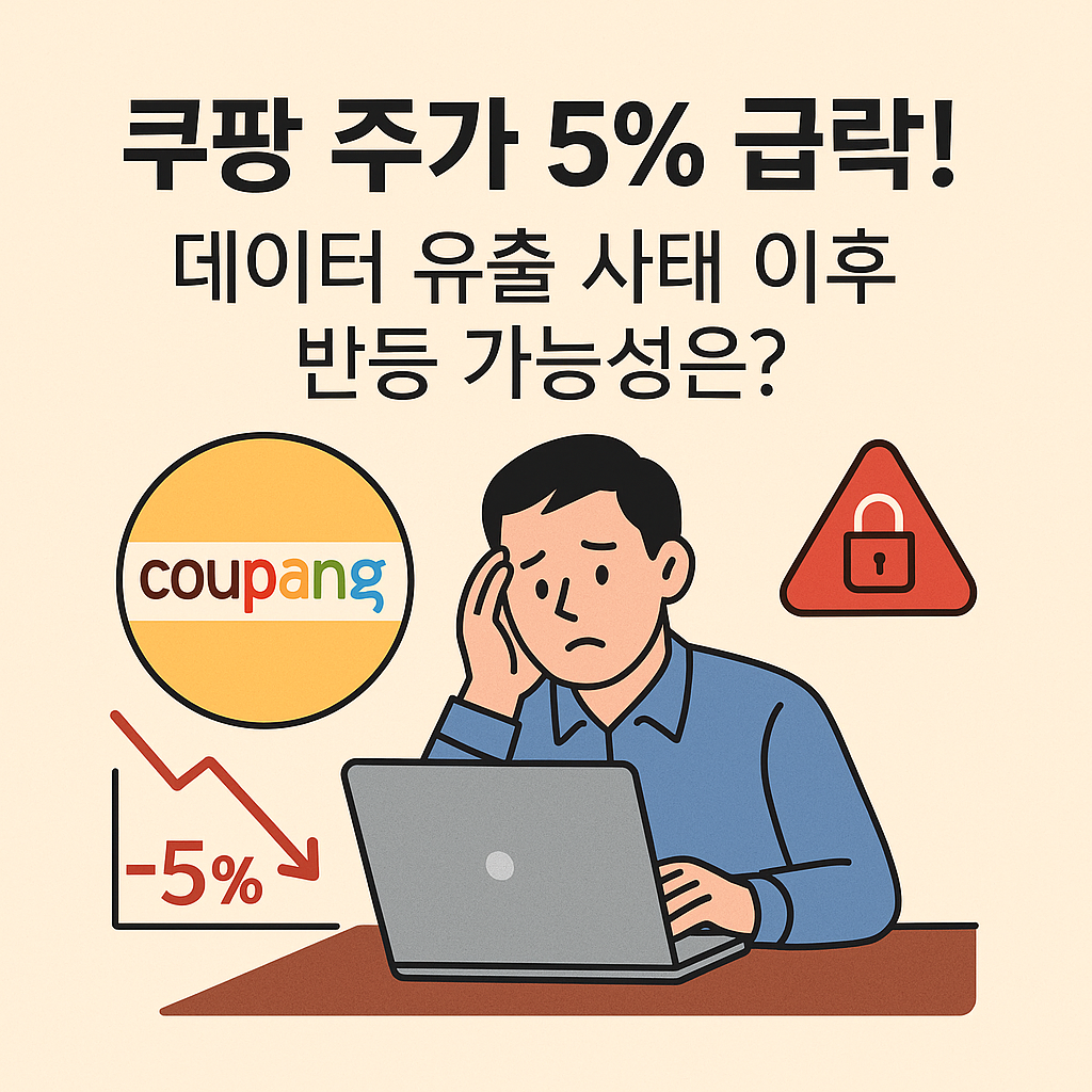 쿠팡 주가 전망 2025 쿠팡 개인정보 유출 사태 이후 회복 가능성은