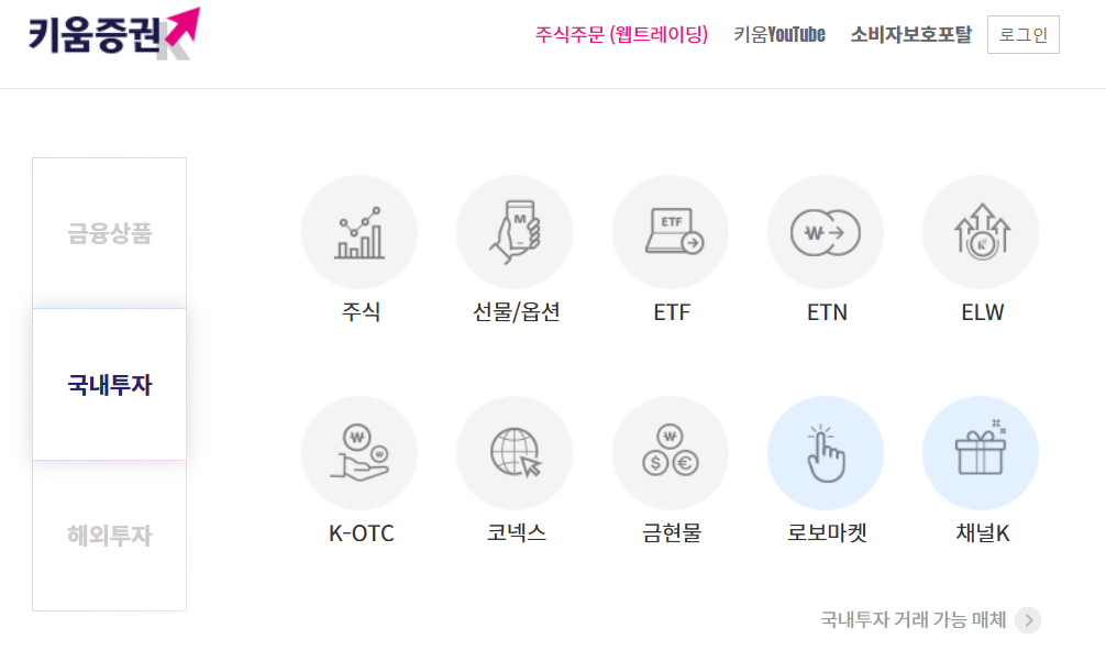 출처 : 키움증권 홈페이지