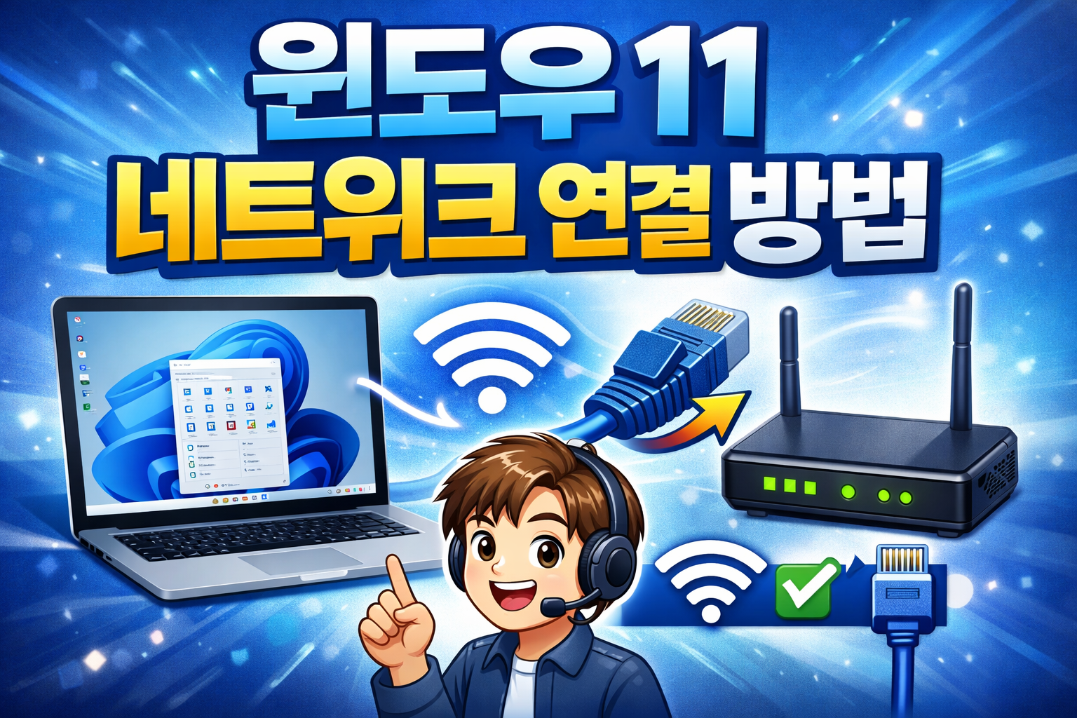 윈도우11 네트워크연결