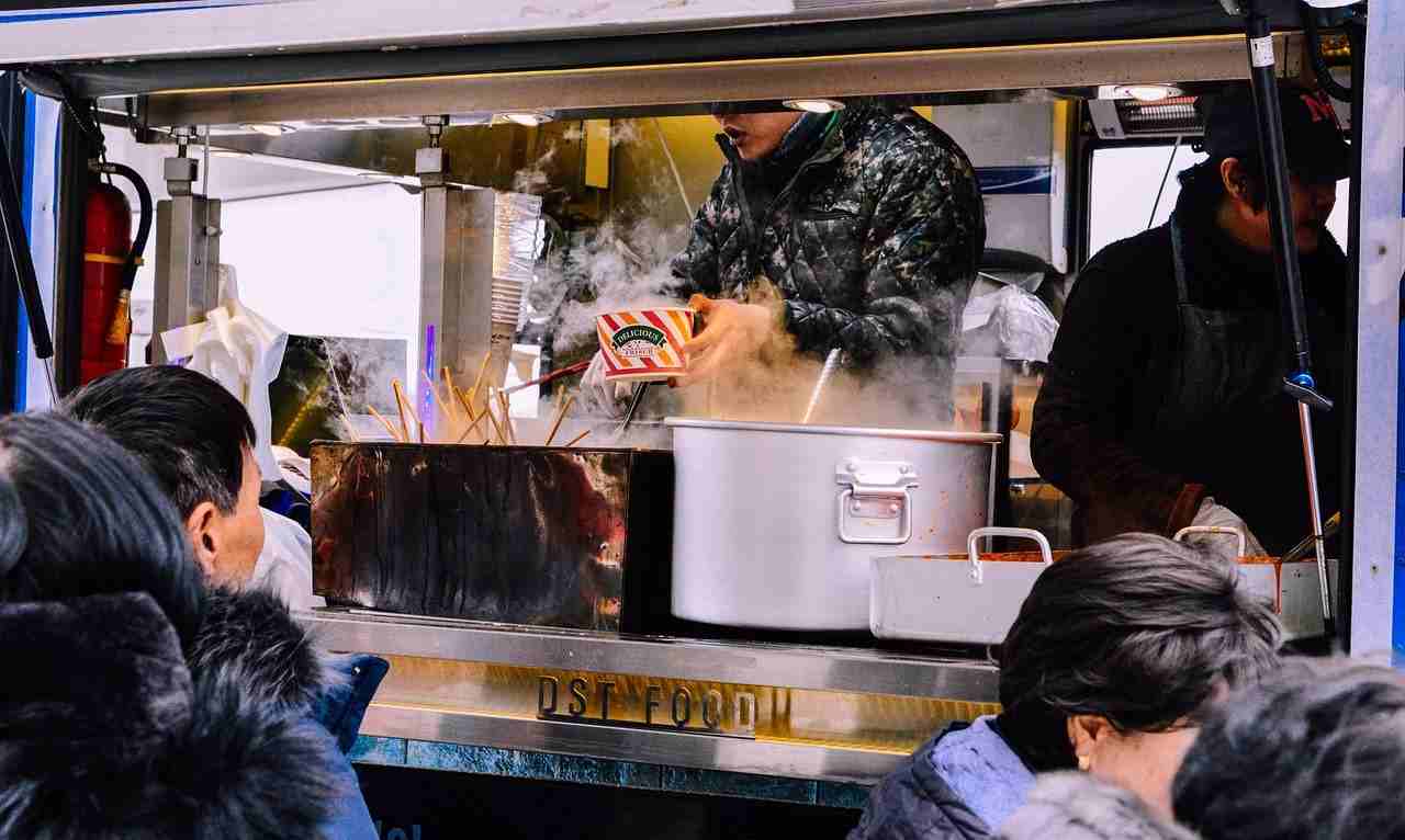 푸드트럭의 모습