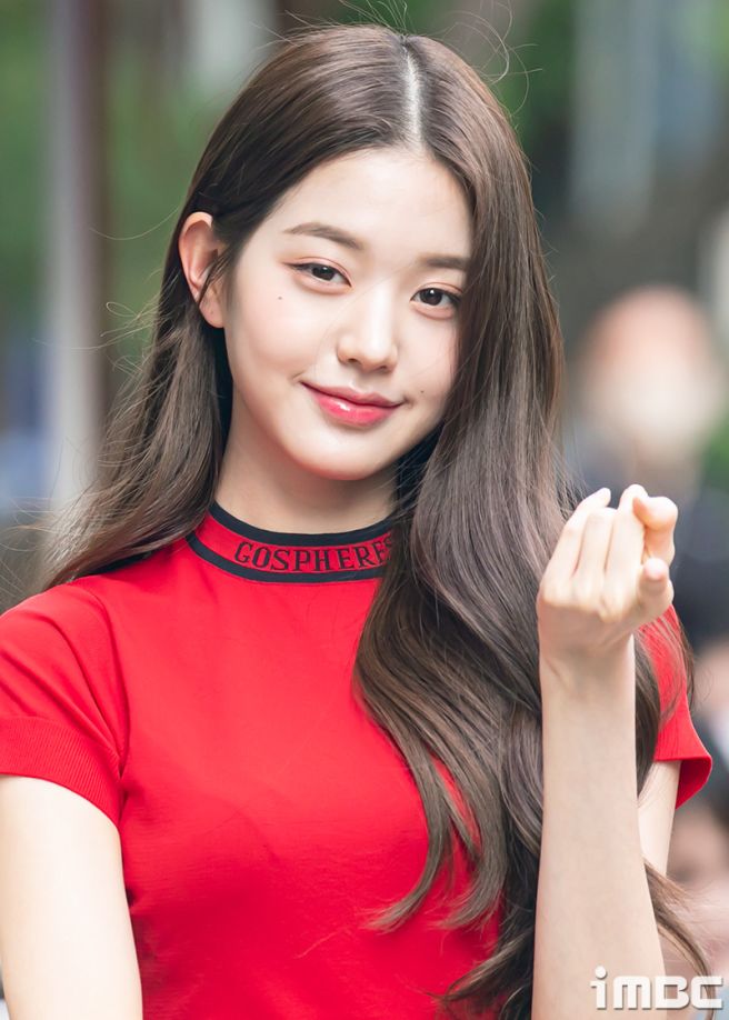 장원영머릿결