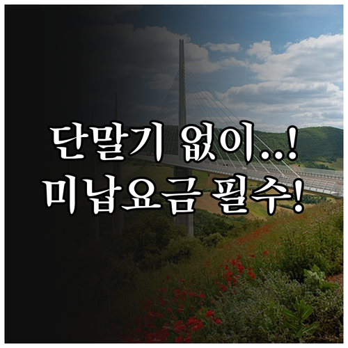 하이패스 단말기 없어도 차량 번호로 ..