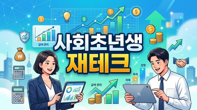 사회초년생 재테크 시작 방법 월급 관리부터 자산 형성 전략 정리