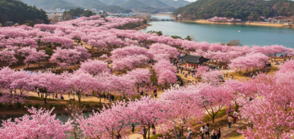 남이섬 벚꽃놀자