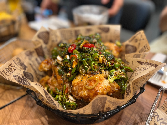 가장 인기 메뉴인 맛초킹