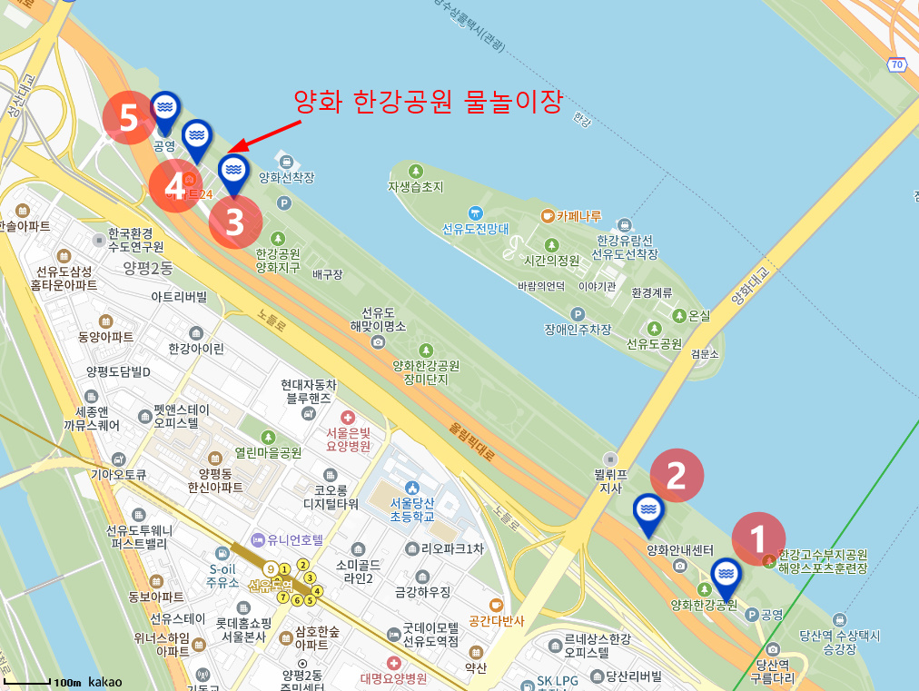 한강 수영장 주차장 정보 2024(뚝섬, 여의도, 잠원, 잠실, 난지, 양화)