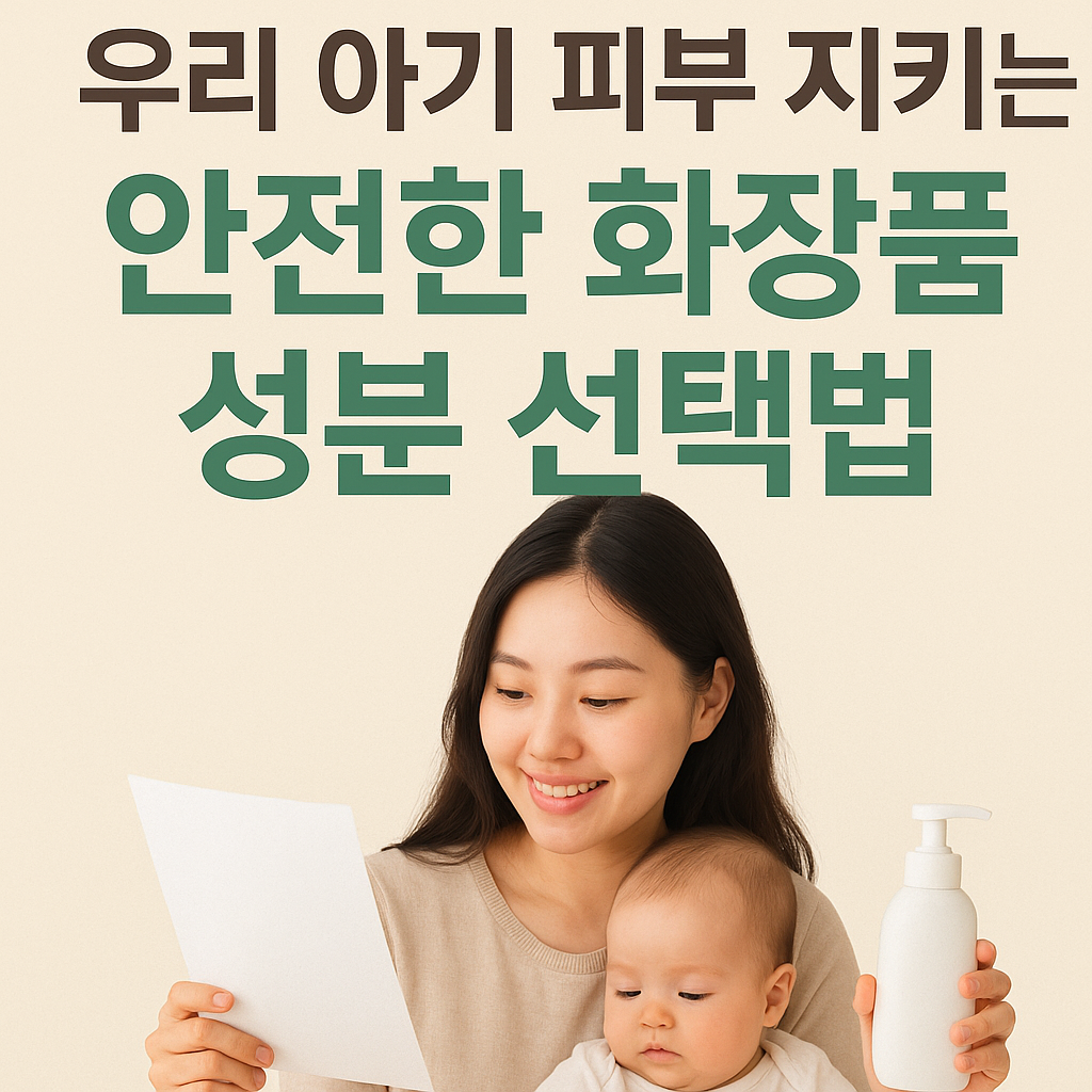 아기 피부 화장품