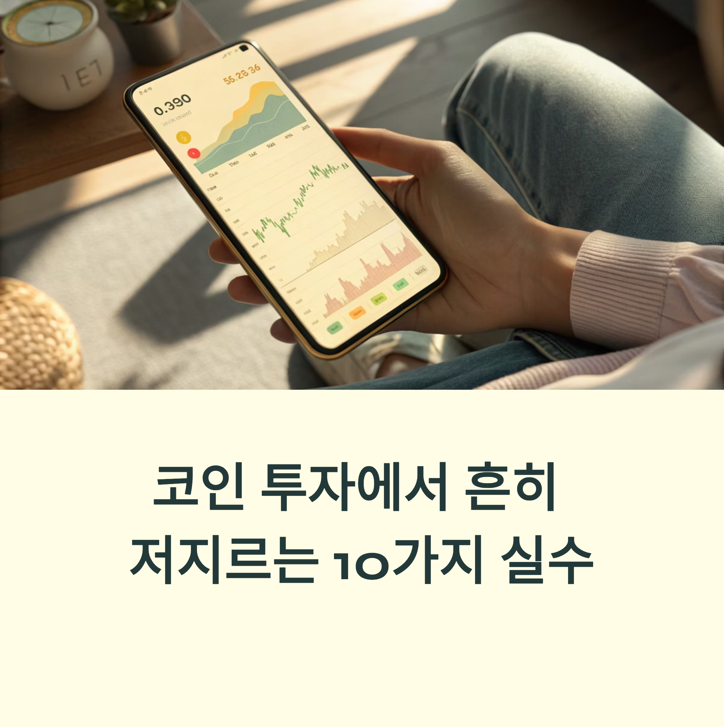 코인 투자에서 피해야 할 흔한 실수 10가지와 방지법