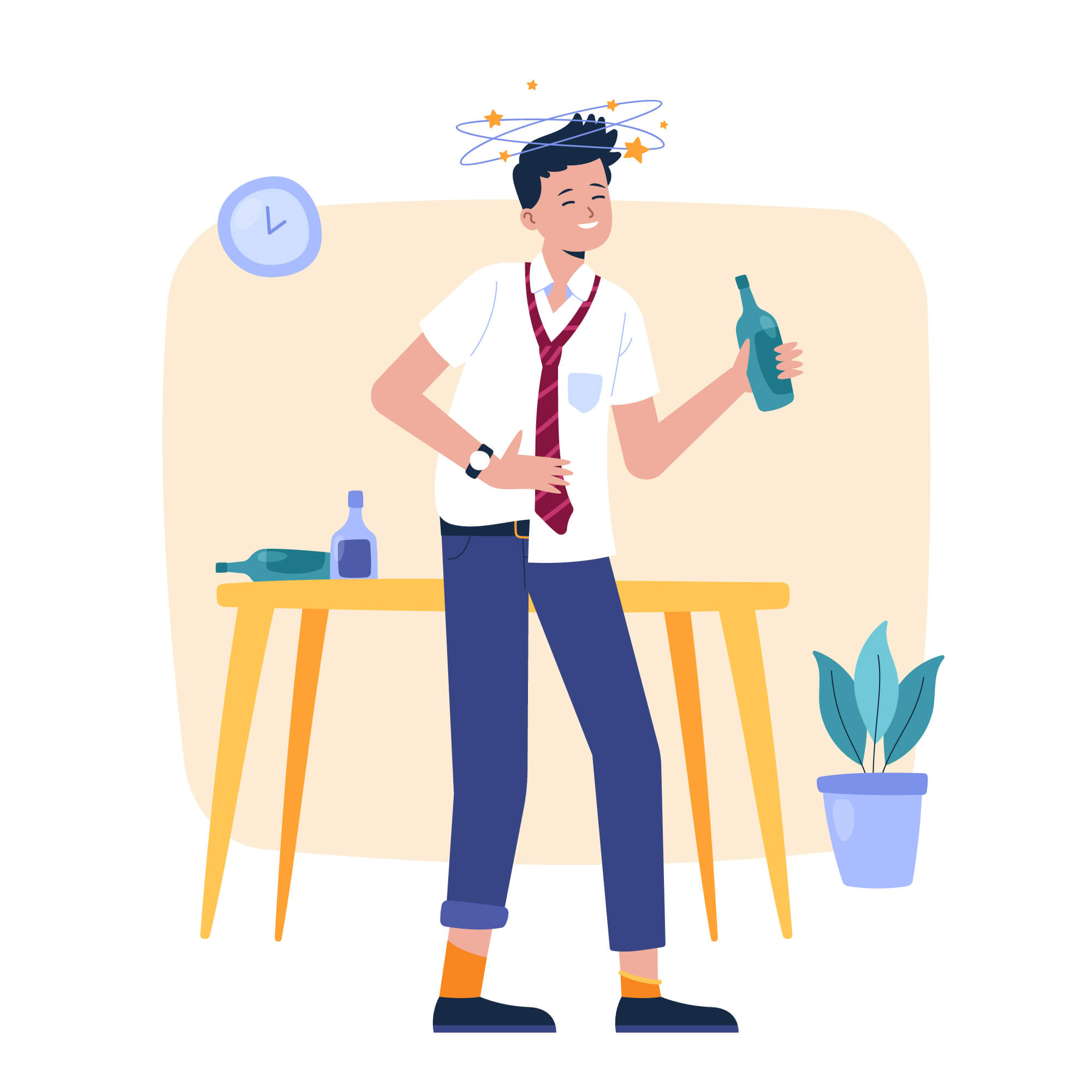 알코올이 정신 건강에 미치는 영향 : 알콜성 치매, 알콜, 소주, 금주