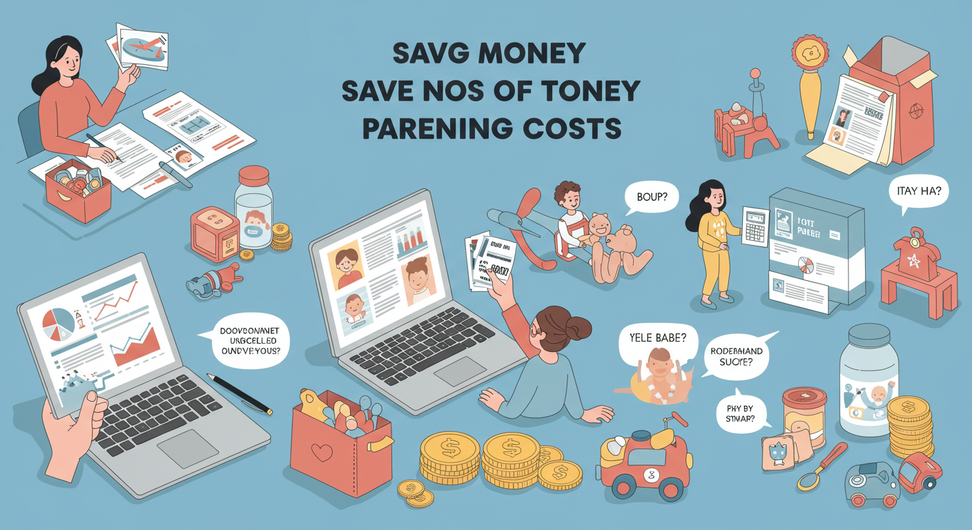 육아 비용 절약 사진