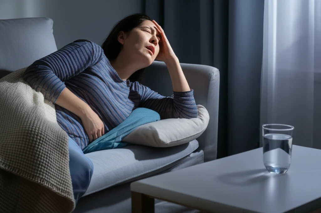 B형 독감 타미플루 복용 시간과 구토..