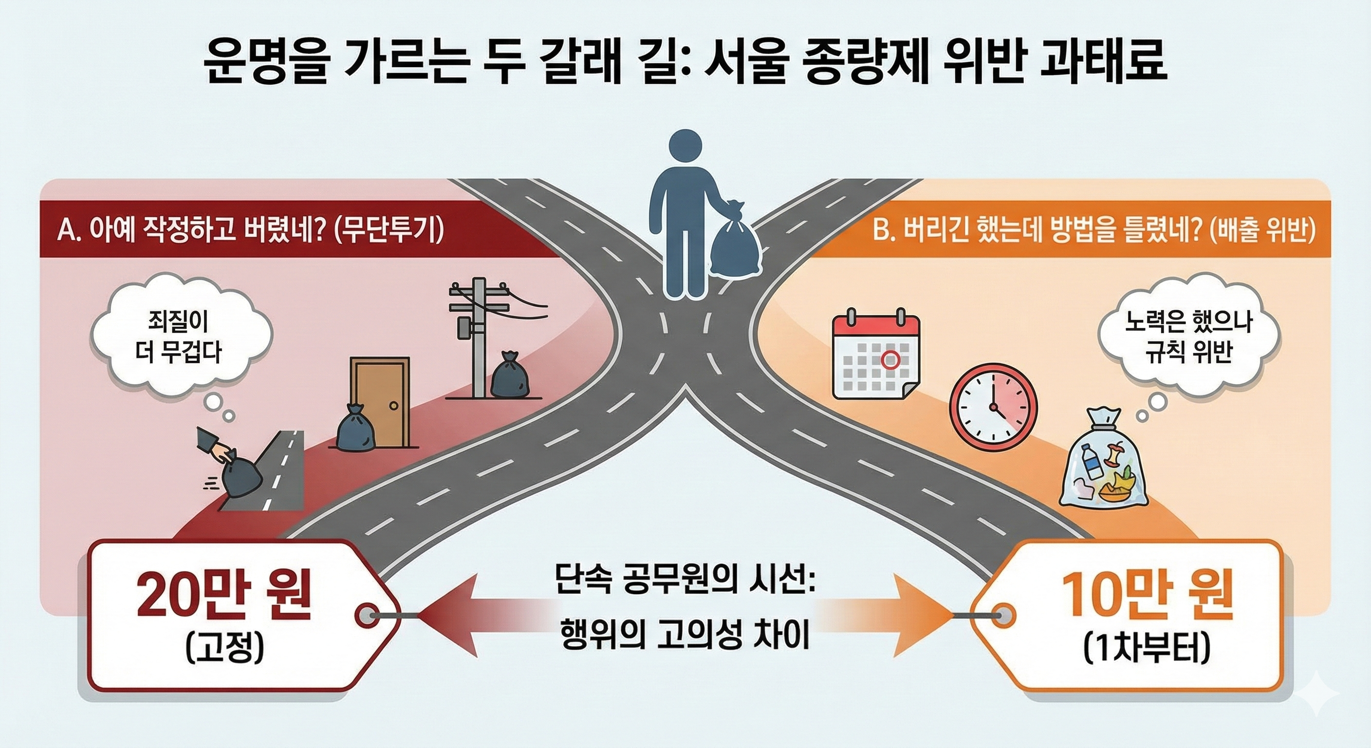 서울 종량제 위반 과태료