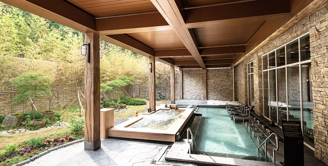 청송 소노벨 노천탕