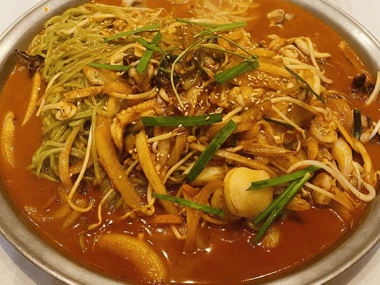 푸름각 히딩크 쟁반짬뽕