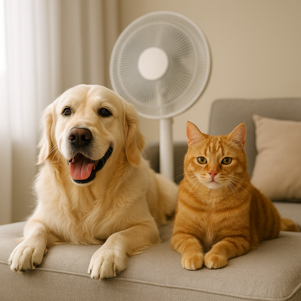 반려동물 더위 관리 사진