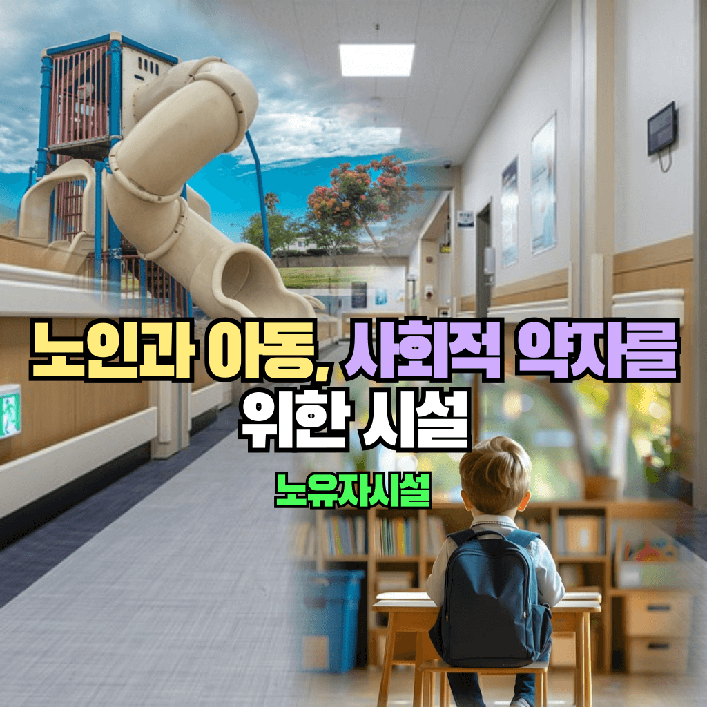 노인과 아동, 사회적 약자를 위한 시설: 노유자시설