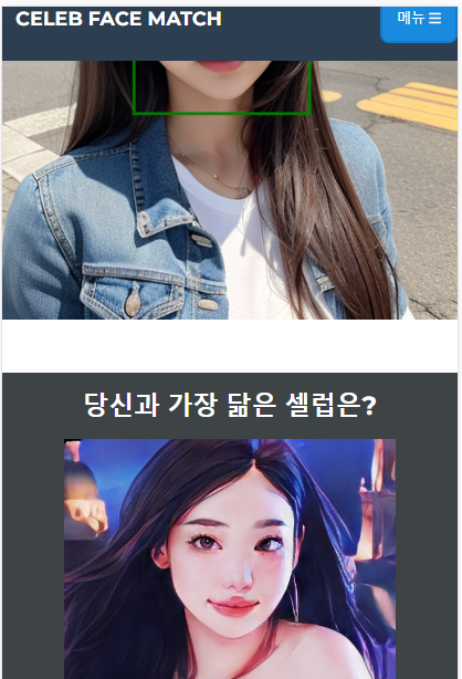 나와 닮은 연예인 찾기 앱, 셀럽 얼굴 매칭 하기