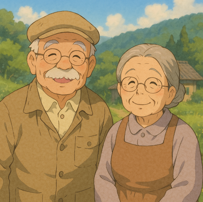 지브리 스타일 프사