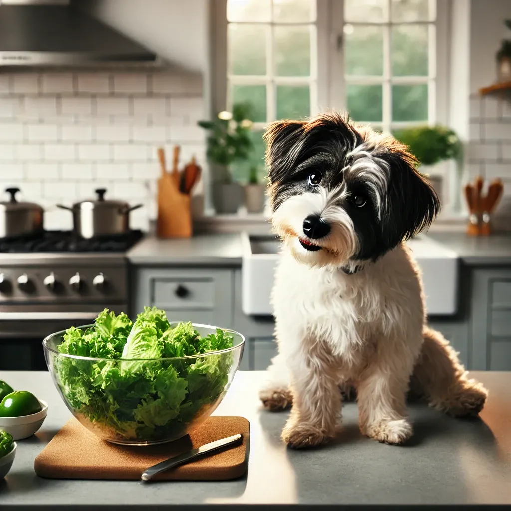 양상추의 영양소와 강아지에게 미치는 효능