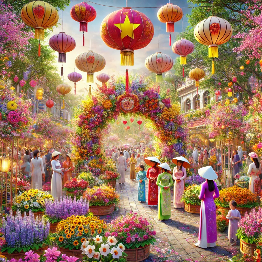 베트남 달랏 꽃의 도시 꽃 축제 꽃구경 추천 명소