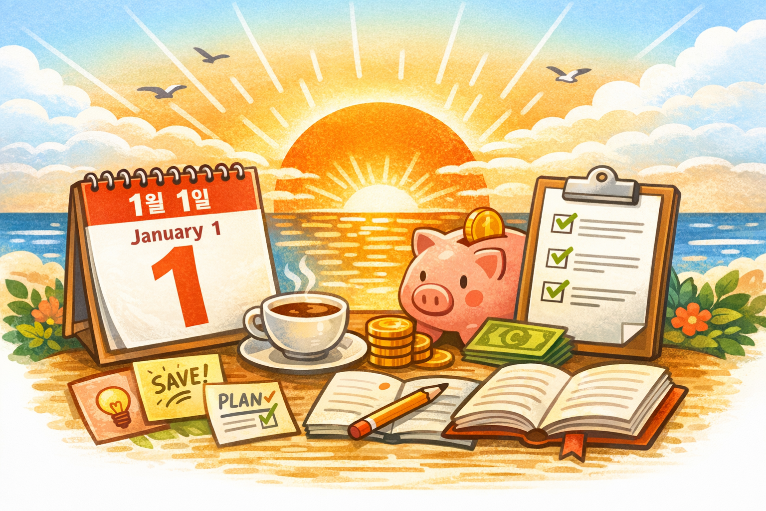 1월 1일, 새해를 여는 오늘의 생활상식