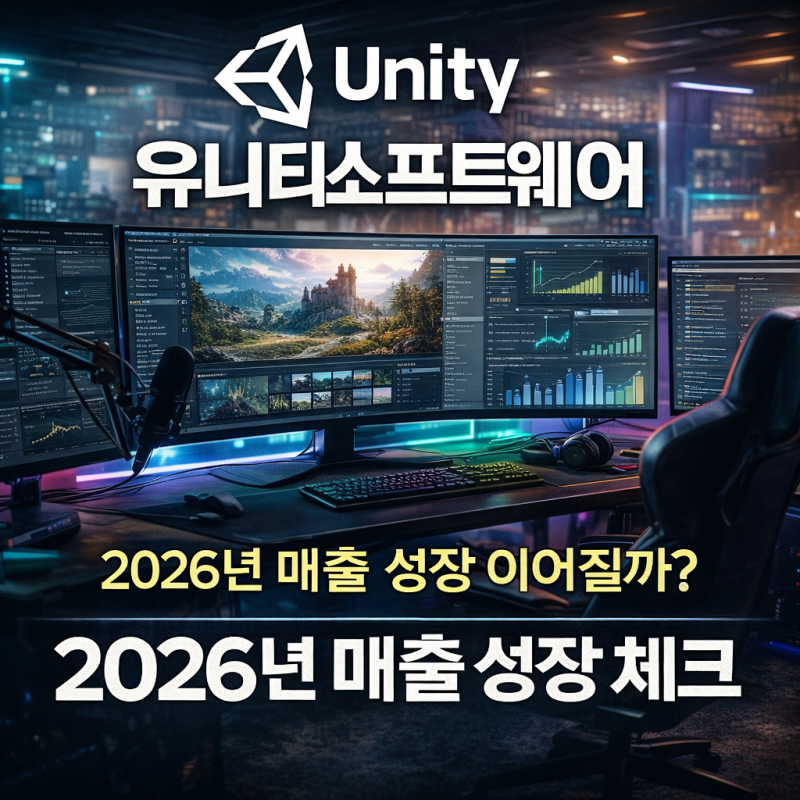 유니티소프트웨어 2026 매출 성장 엔진 점유율