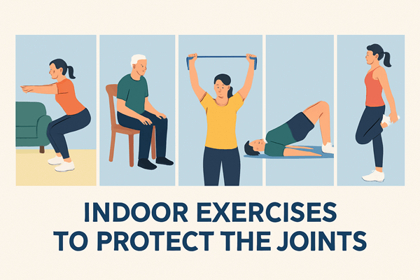 관절 보호를 위한 실내 운동 방법 BEST 7｜무리 없이 꾸준히 하는 관절 강화 루틴