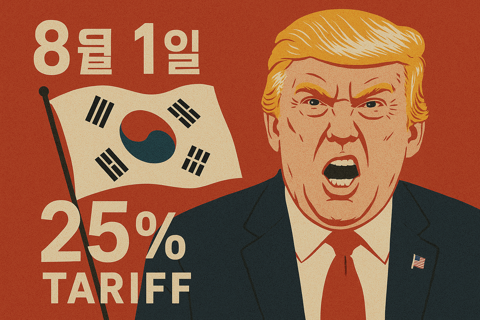 전 품목 25% 상호관세