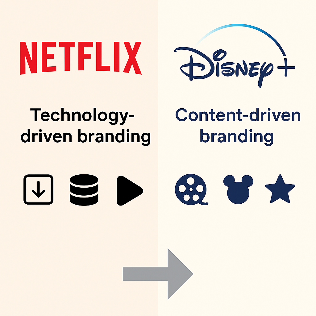 넷플릭스와 디즈니 브랜드전략 비교