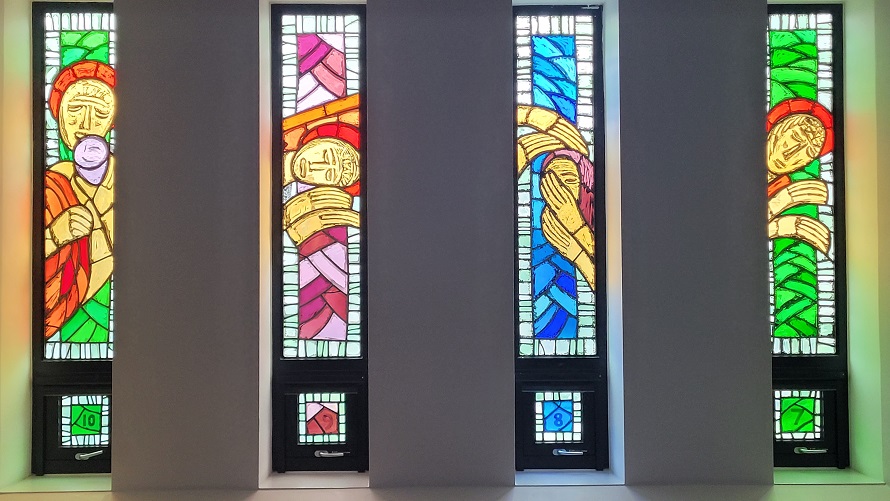 서울대교구 중계동성당 스테인드글라스